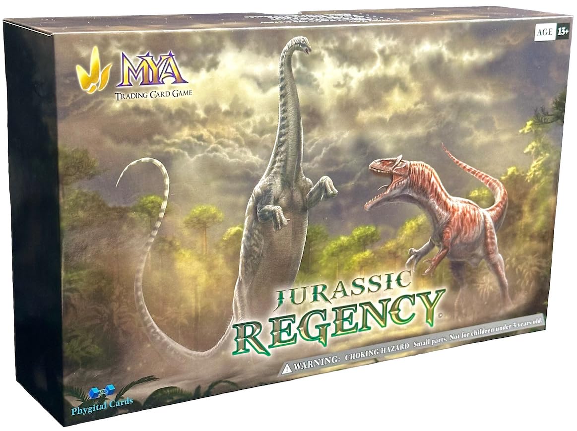 Amazon.com: MYA Trading Card Game Jurassic Regency Starter Box